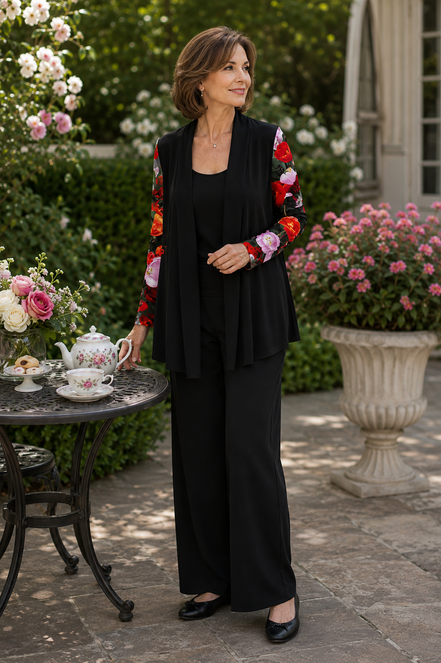 Frida Cardigan - Tulips