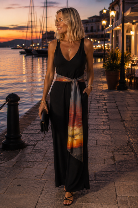 Vivienne Scarf - Sunset at Longboat Key