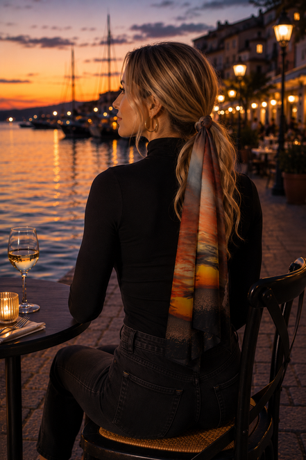 Vivienne Scarf - Sunset at Longboat Key