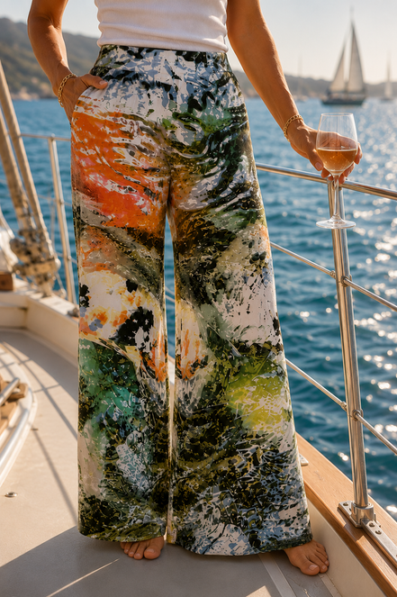 Carla Palazzo Pants - Koi