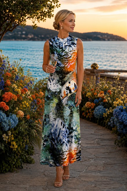 Lena Dress - Koi
