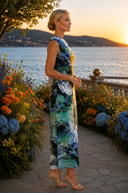 Lena Dress - Koi