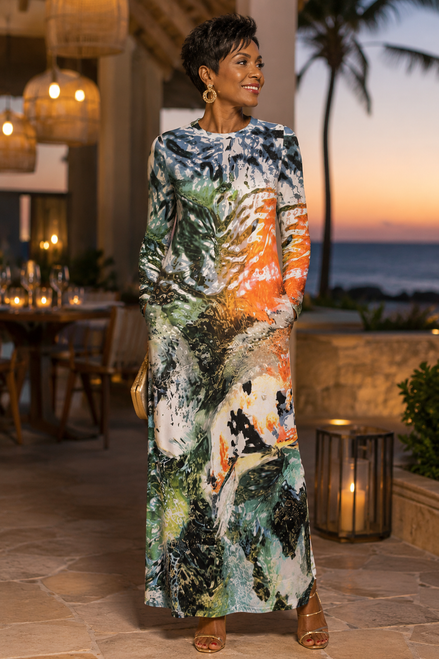 Liliana Maxi Dress - Koi