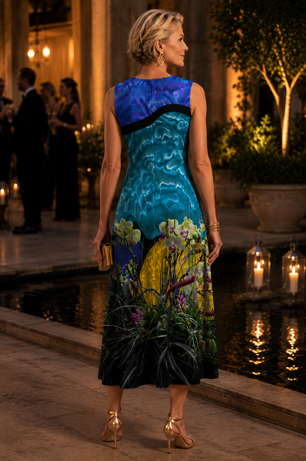 Lena Dress - Tiffany Light