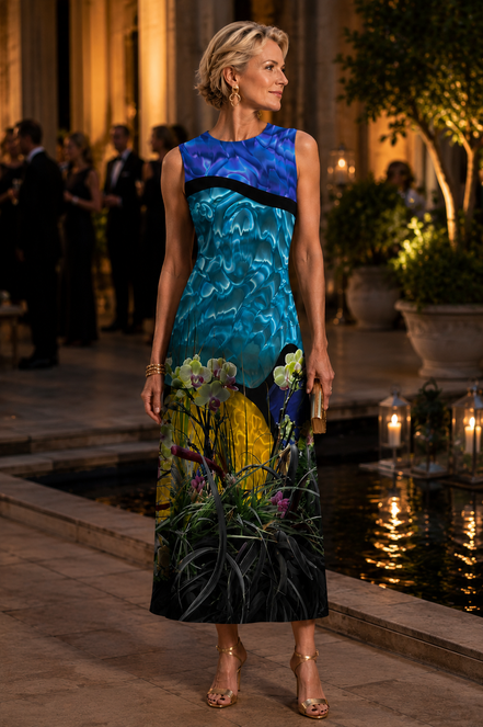 Lena Dress - Tiffany Light