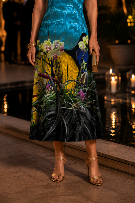 Lena Dress - Tiffany Light