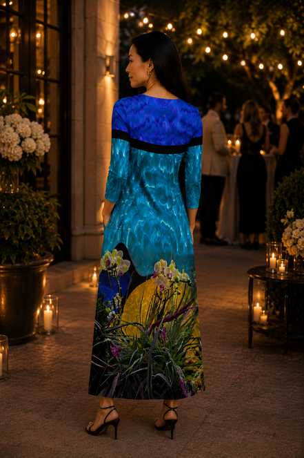 Liliana Maxi Dress - Tiffany Light