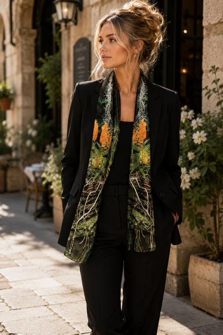 Vivienne Scarf - Luscious Tangerine