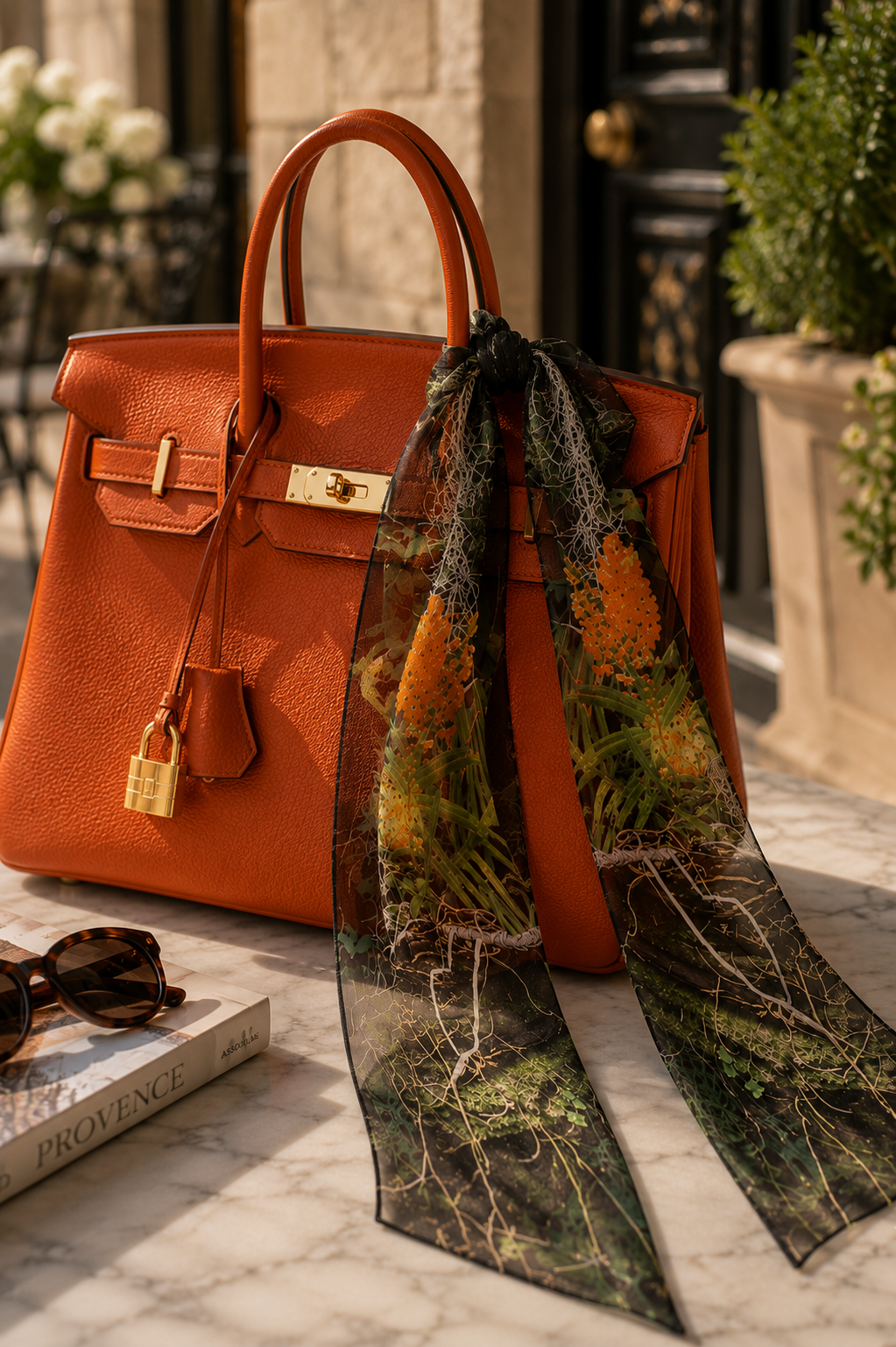 Vivienne Scarf - Luscious Tangerine