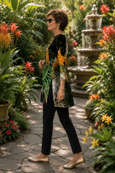 Patti Tunic II - Luscious Tangerine