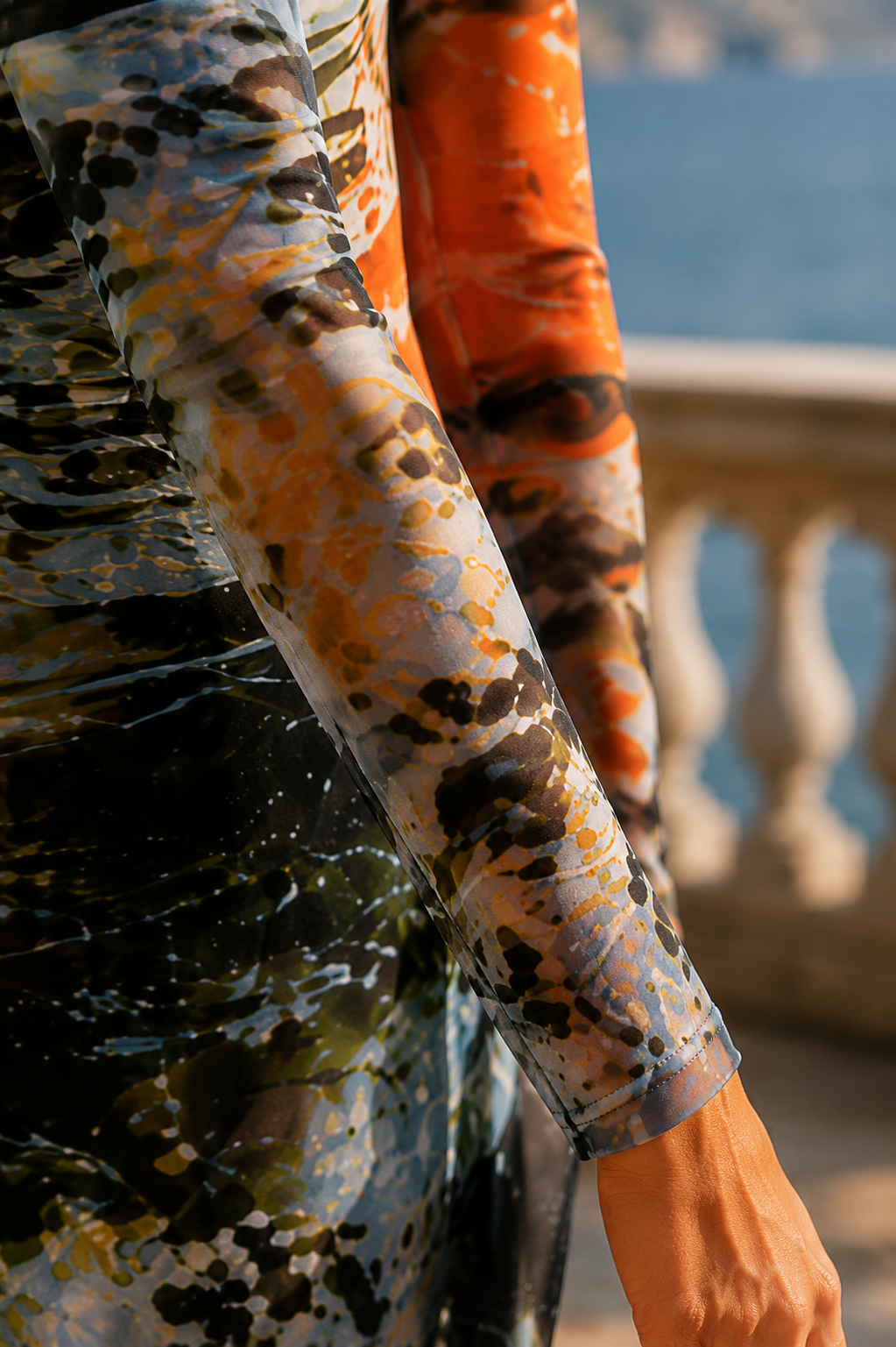 Daniela Maxi (White Lining) Dress - Koi