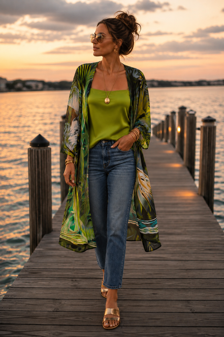 Elani Kimono - Whimsy Sail