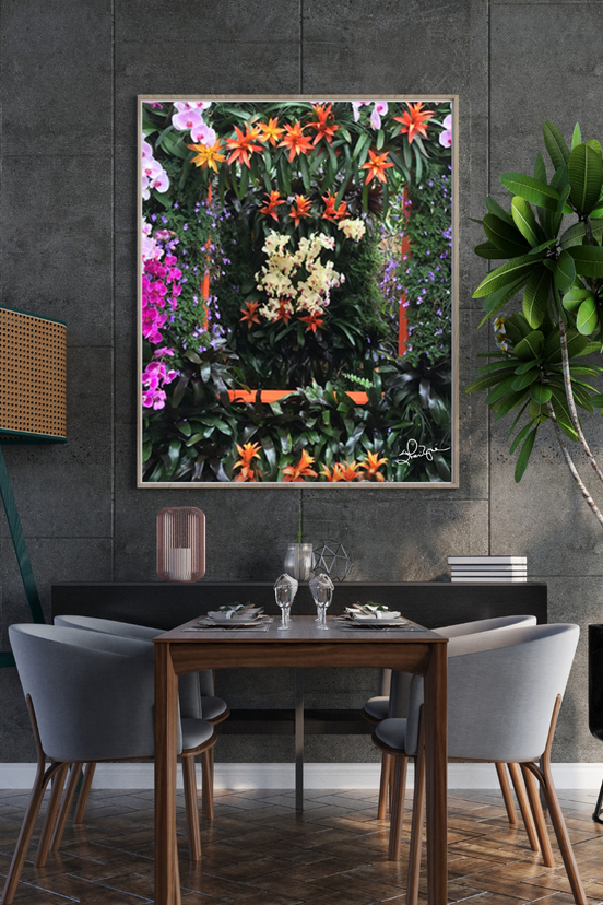 Jamie Zip Top - Flowers Galore