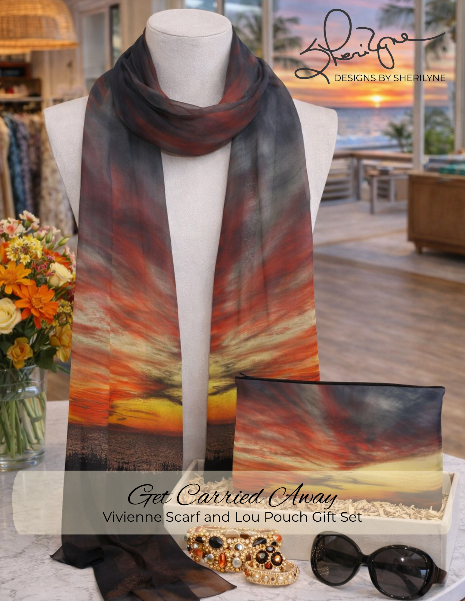 Get Carried Away Gift Set - Sunset at Longboat Key