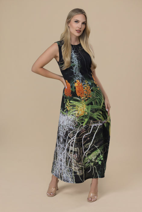 Vestido Lena - Mandarina Exquisita