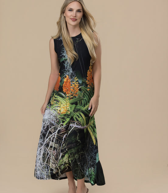 Vestido Lena - Mandarina Exquisita