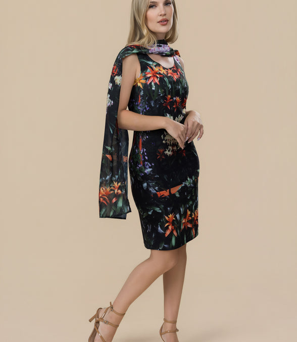 Bufanda Vivienne - Flores en abundancia