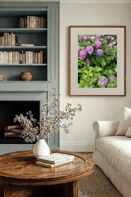 Liliana Maxi Dress - Hydrangea Haven