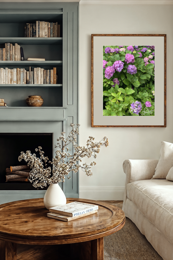 Liliana Maxi Dress - Hydrangea Haven