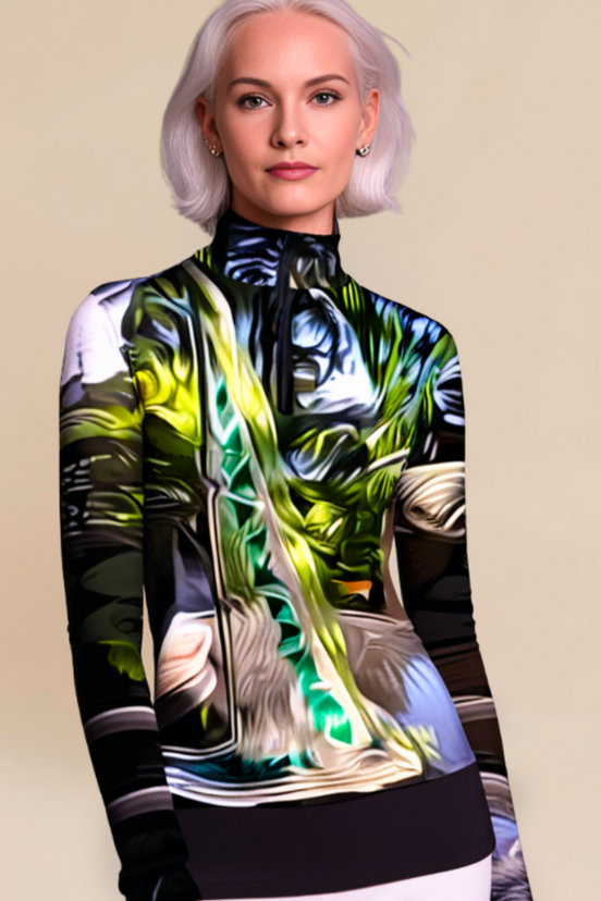 Jamie Zip Top - Whimsy Sail