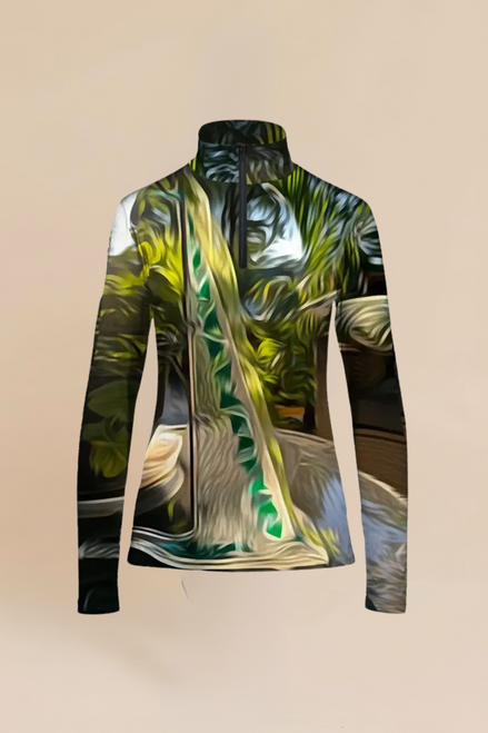 Jamie Zip Top - Whimsy Sail