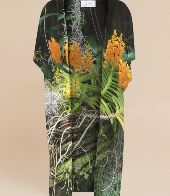 Kimono YK Wrap - Mandarina deliciosa