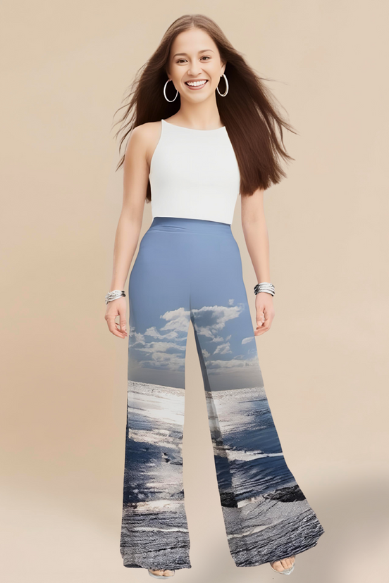 Carla Palazzo Pant - Birds at Sunrise