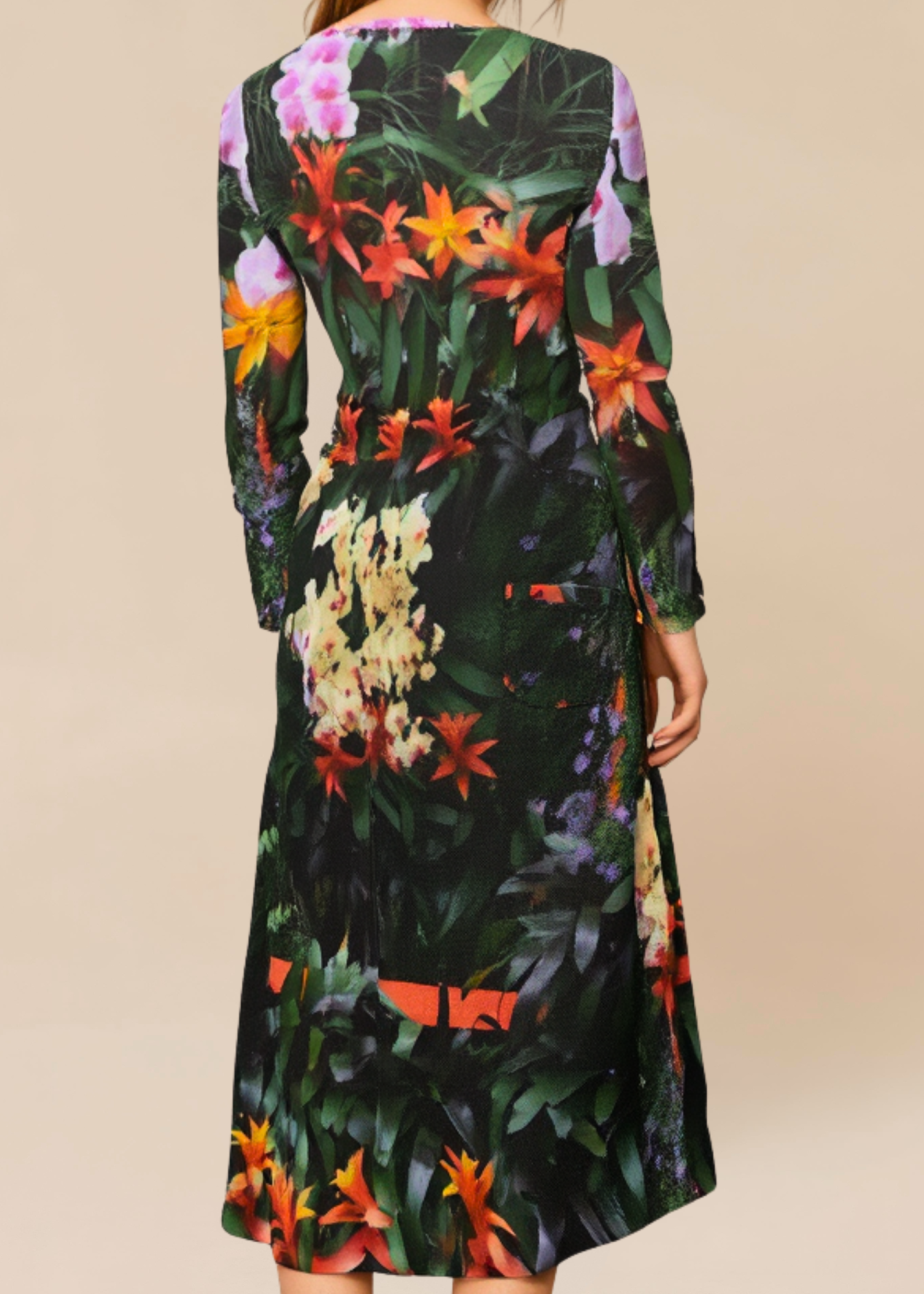 liliana maxi dress significant other Significant Other Liliana Midi Dress in Chocolate