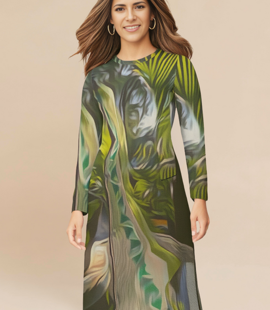 Vestido largo Liliana - Whimsy Sail