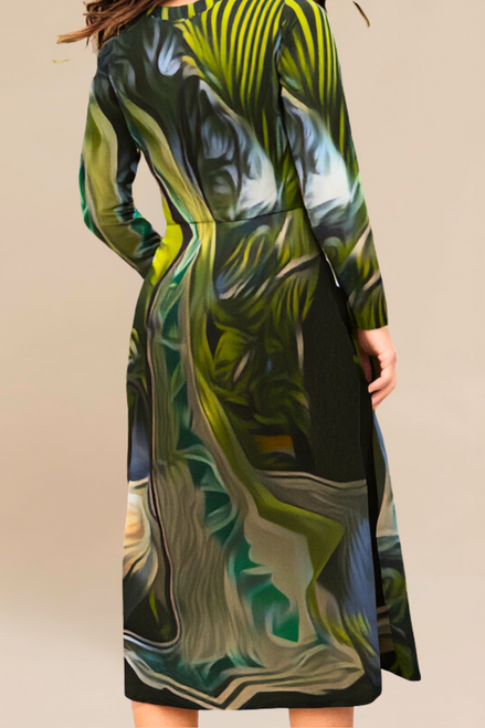 Liliana Maxi Dress - Whimsy Sail