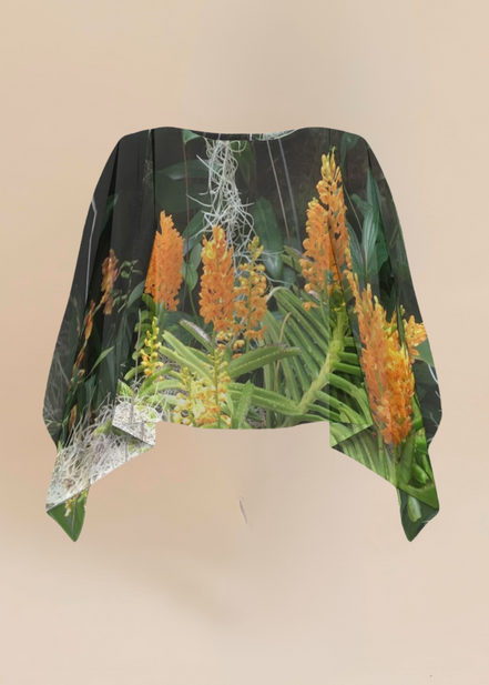 Scarlet Shawl - Luscious Tangerine