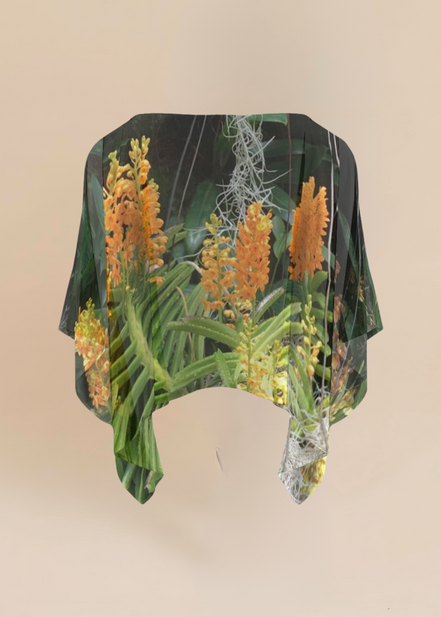 Scarlet Shawl - Luscious Tangerine