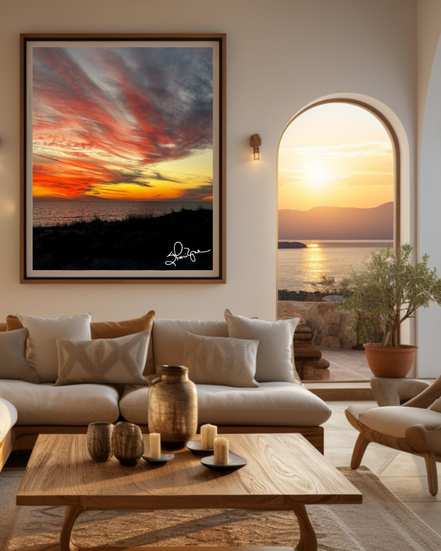 Jamie Zip Top - Sunset at Longboat Key