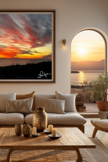 Liliana Maxi Dress - Sunset at Longboat Key