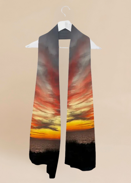 Vivienne Scarf - Sunset at Longboat Key
