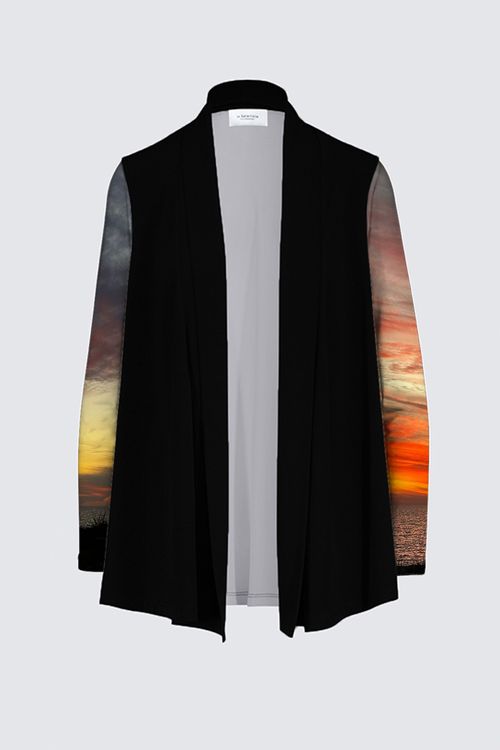 Frida Cardigan - Sunset at Longboat Key