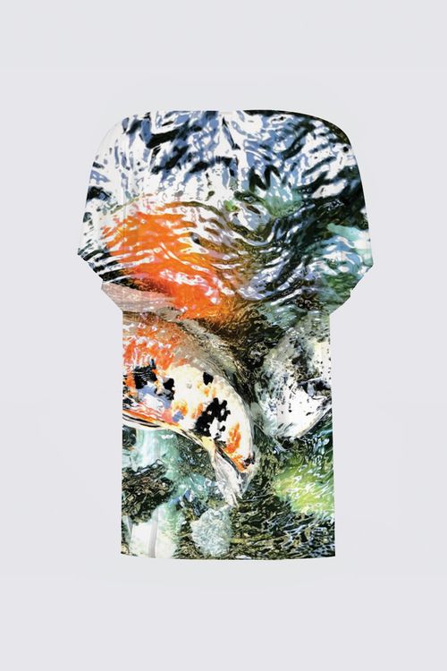 YK Kimono Wrap - Koi