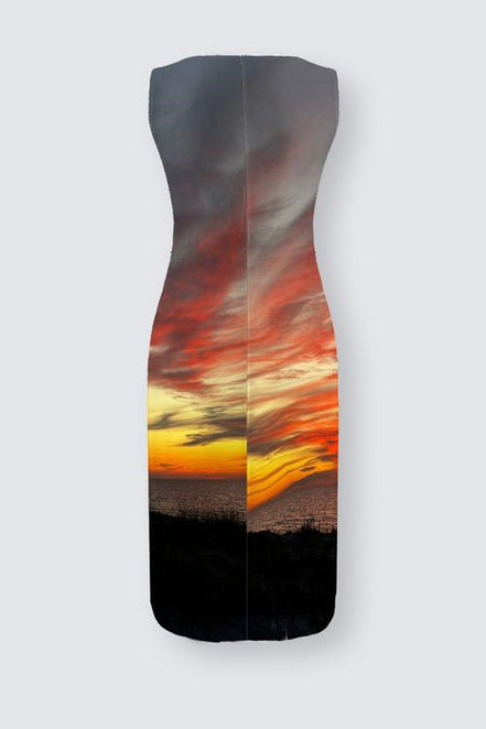 Anais Dress - Sunset at Longboat Key
