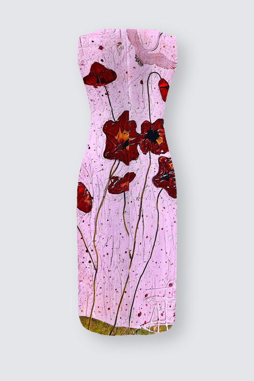 Anais Dress - Pink Poppi