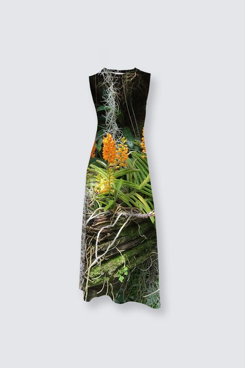 Lena Dress - Luscious Tangerine