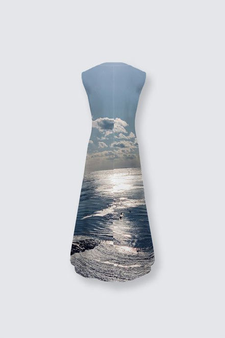 Lena Dress - Birds at Sunrise