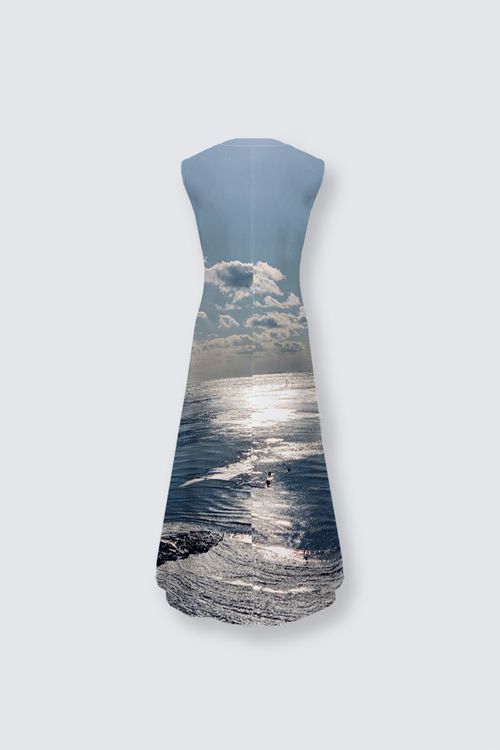 Lena Dress - Birds at Sunrise