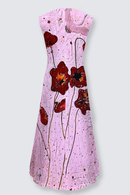 Lena Dress - Pink Poppi