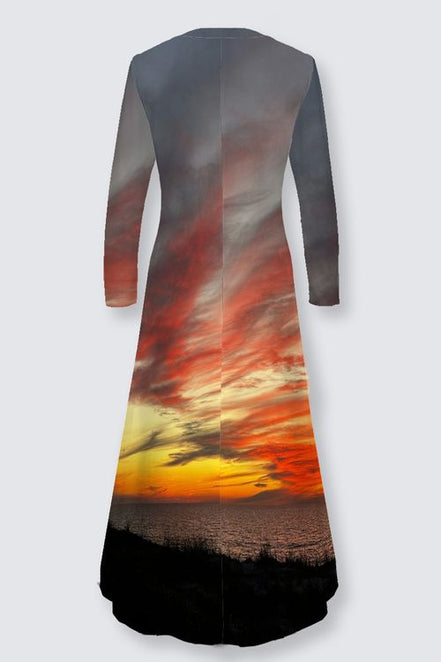 Liliana Maxi Dress - Sunset at Longboat Key