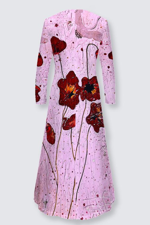 Liliana Maxi Dress - Pink Poppi