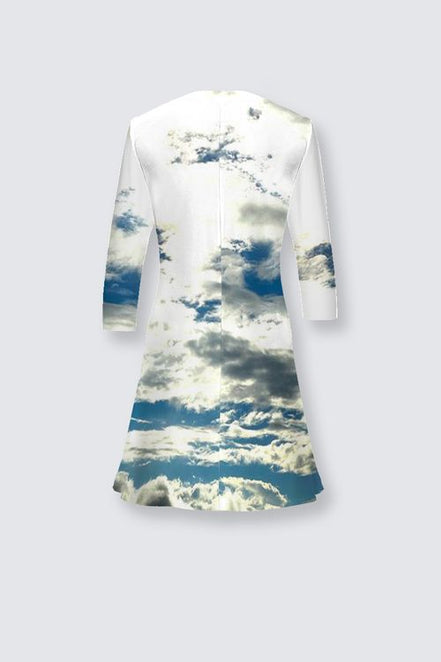 Laura Flare Dress - Bay Moon