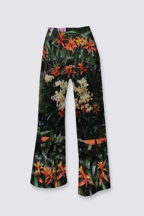Carla Palazzo Pants - Flowers Galore