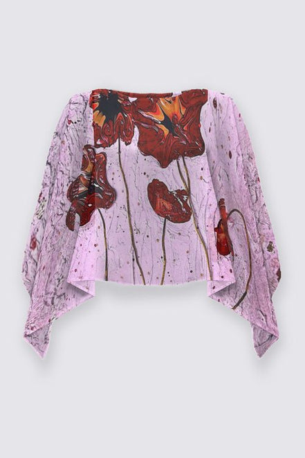 Scarlet Shawl - Pink Poppi