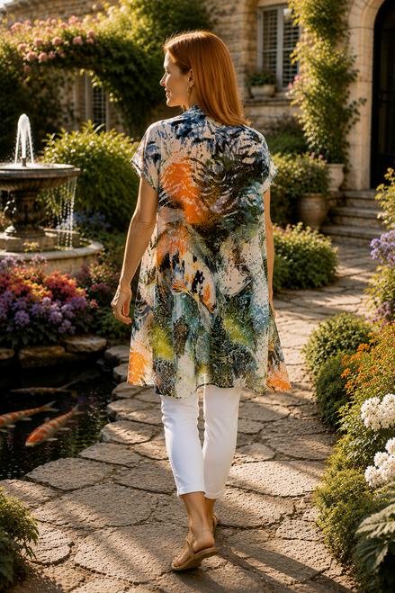 YK Kimono Wrap - Koi