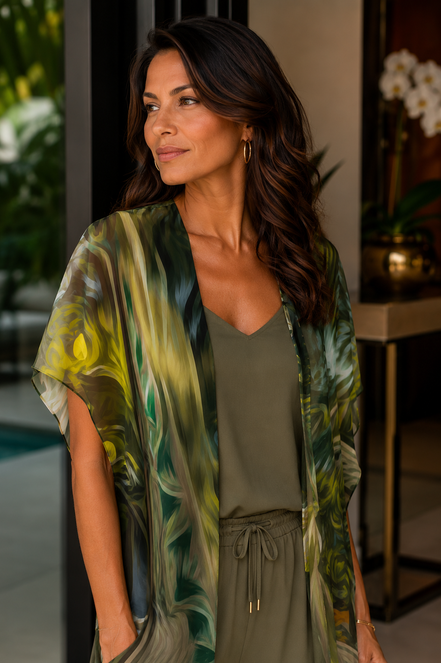 YK Kimono Wrap - Whimsy Sail